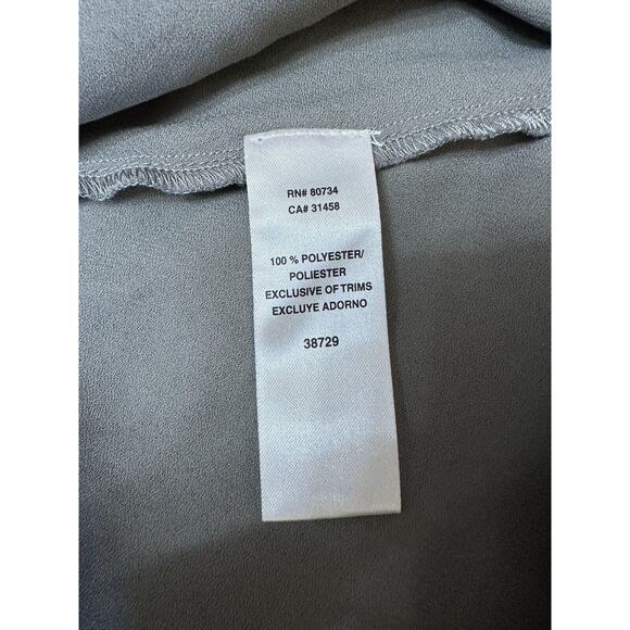 BCBG To The Max Sequins Top Silver Pewter Sz 8 NEW Halter Blouse $118.00 - Picture 9 of 12